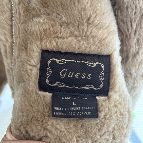 Y2K Guess Genuine leather coat - Picture 7 of 11